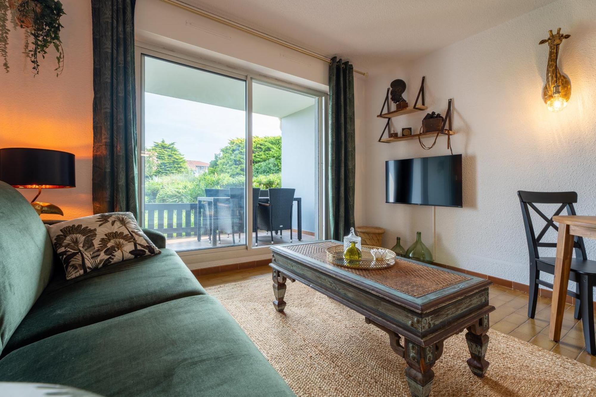 Studio Plage De Capbreton Avec Terrasse Exterior foto
